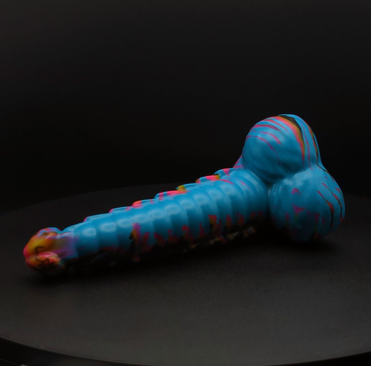 6" Plated Ridgeback - CMYK - Medium (Shore 00-50) Firmness