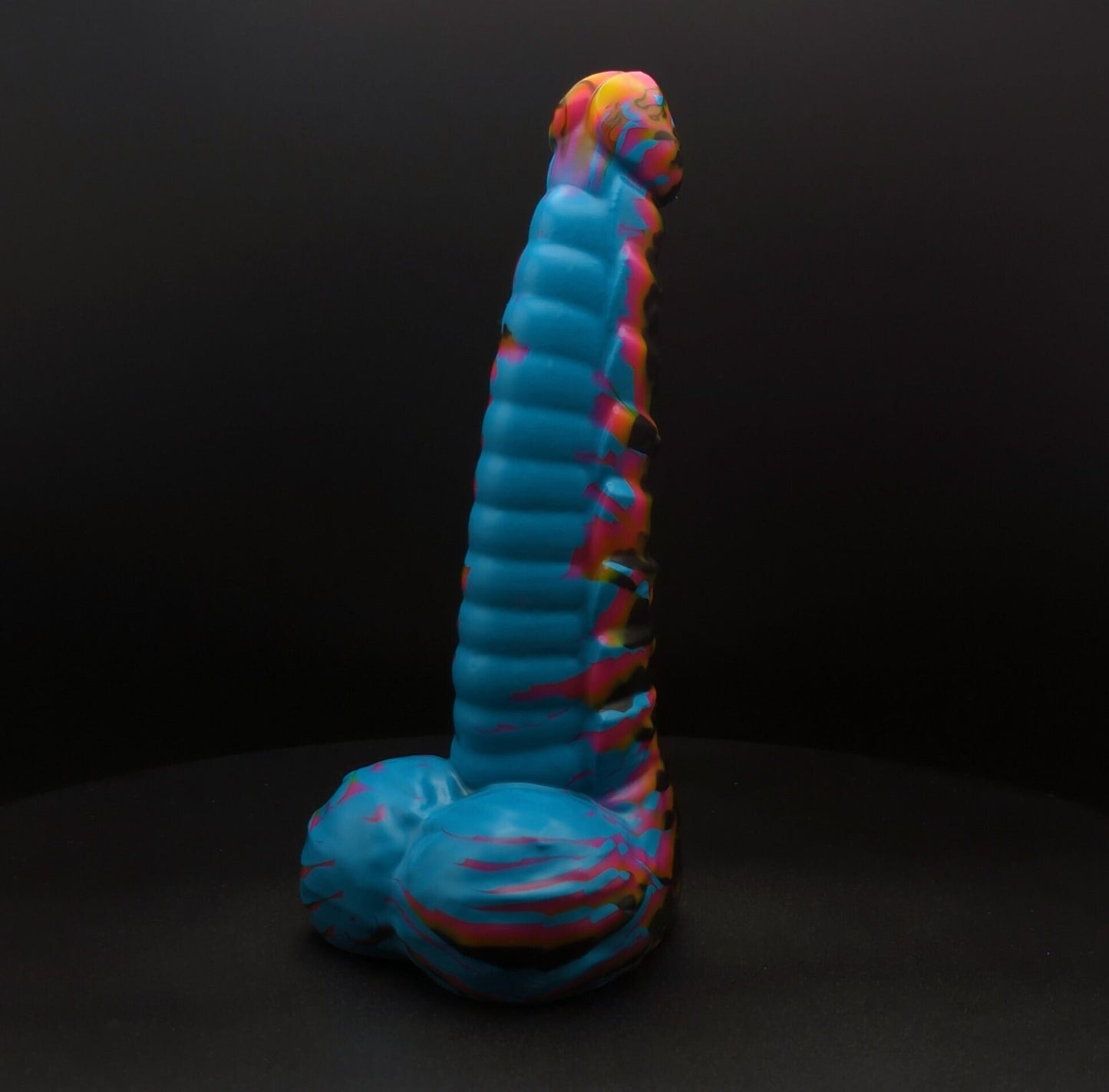 6" Plated Ridgeback - CMYK - Medium (Shore 00-50) Firmness