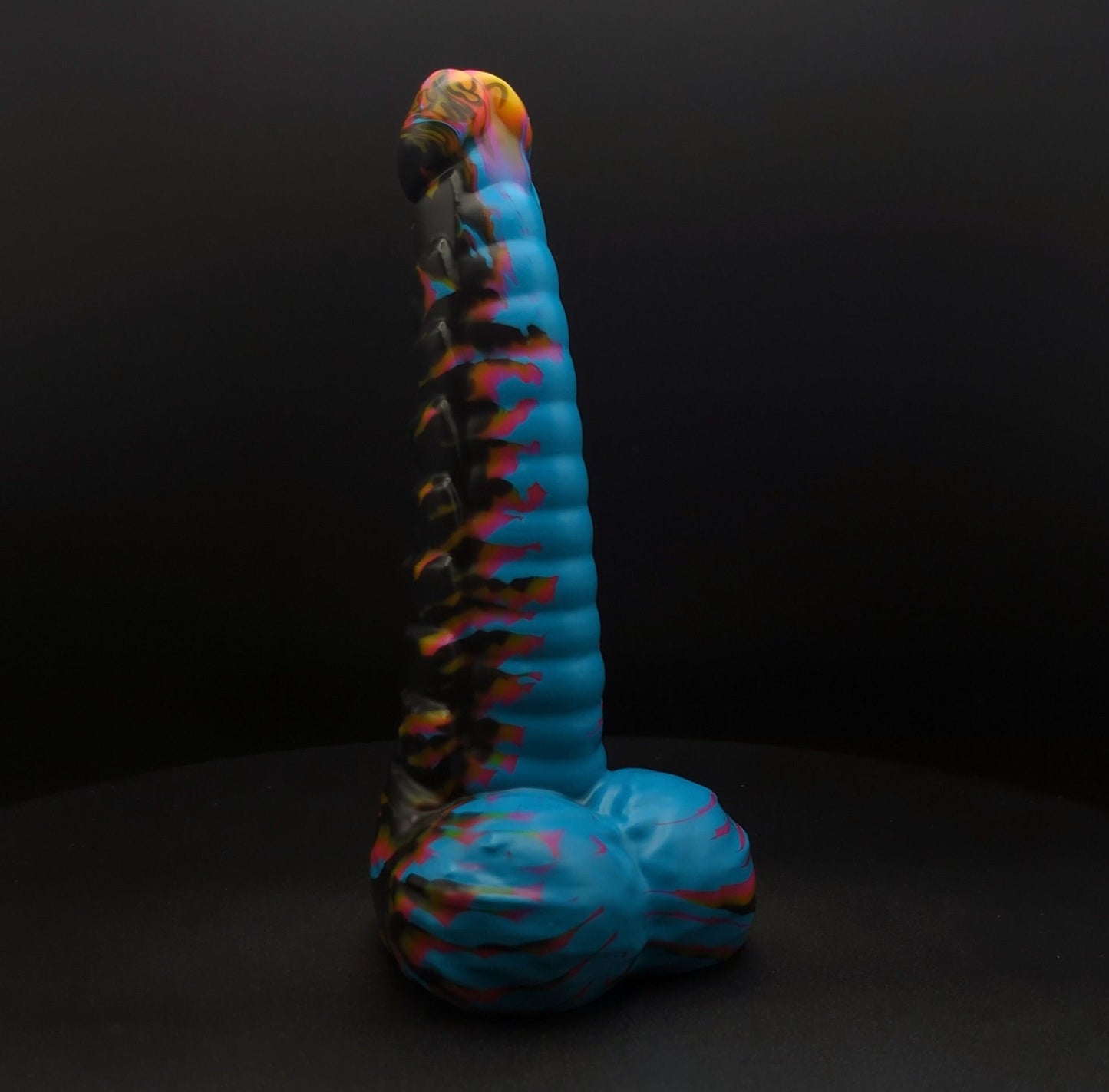 6" Plated Ridgeback - CMYK - Medium (Shore 00-50) Firmness