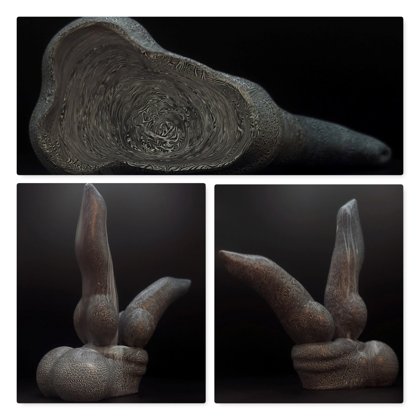 7" Reptilian Double - TV Static (Dense) - Medium (Shore 00-50) Firmness