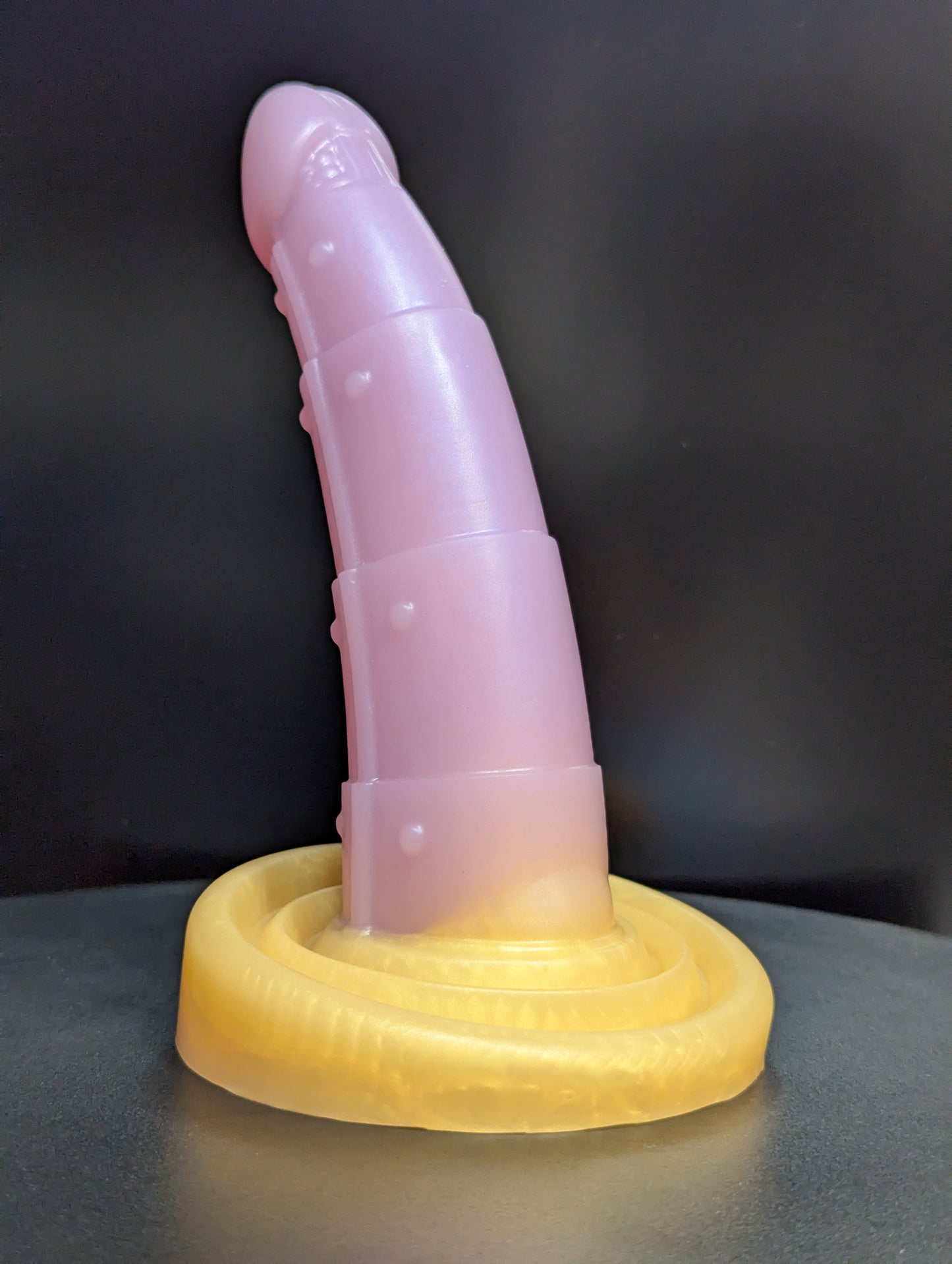 7" Upgrade - Shimmery Pink & Gold - Medium (Shore 00-50) Firmness