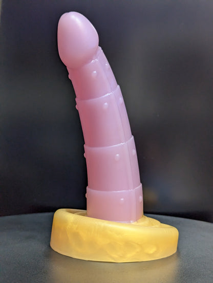 7" Upgrade - Shimmery Pink & Gold - Medium (Shore 00-50) Firmness