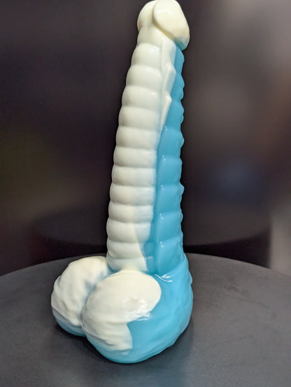 9" Plated Ridgeback - Shark Gummy - Medium (Shore 00-50) Firmness