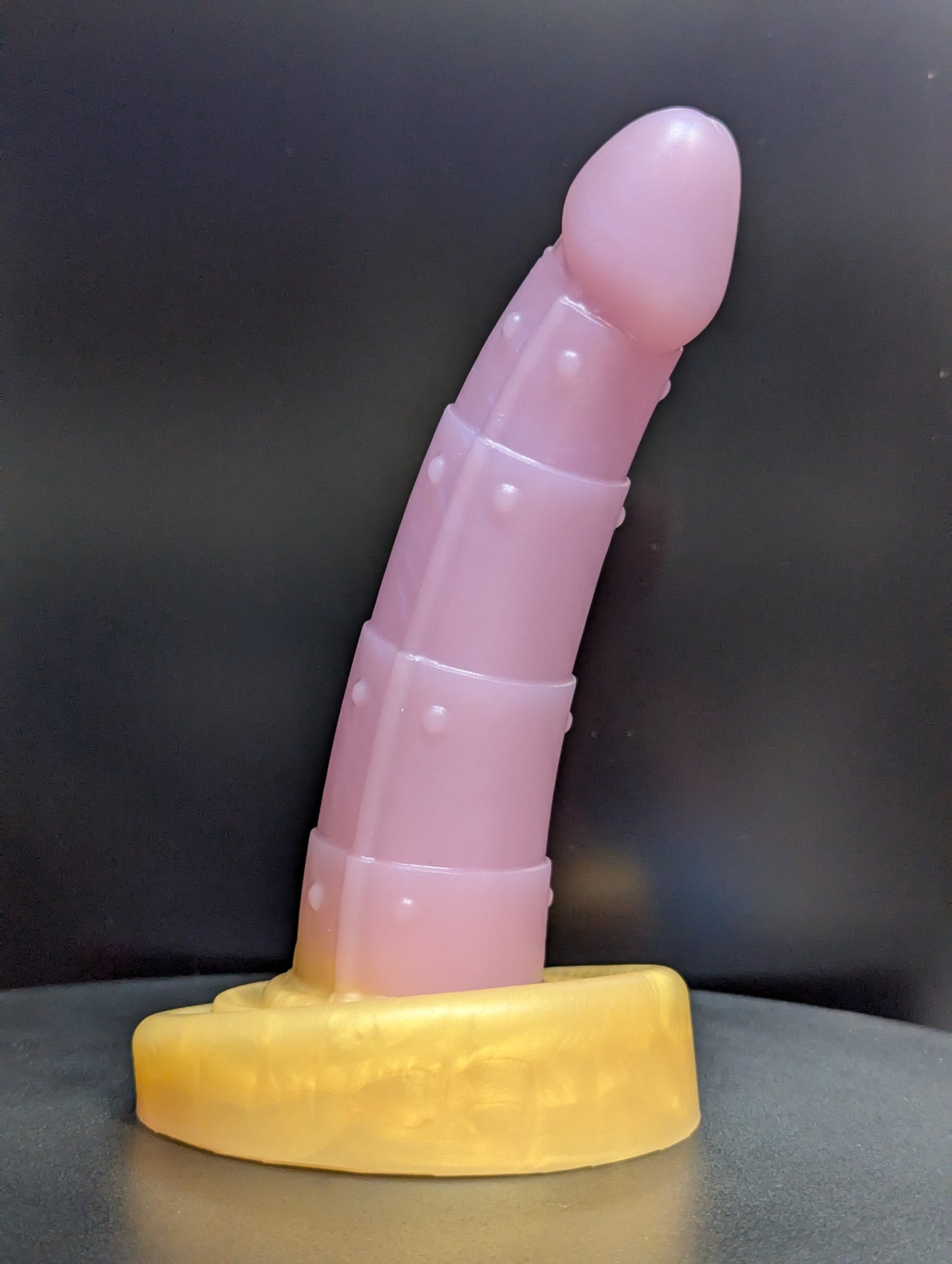 7" Upgrade - Shimmery Pink & Gold - Medium (Shore 00-50) Firmness