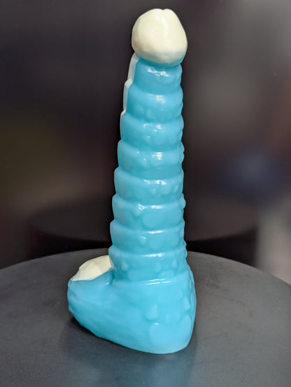 9" Plated Ridgeback - Shark Gummy - Medium (Shore 00-50) Firmness