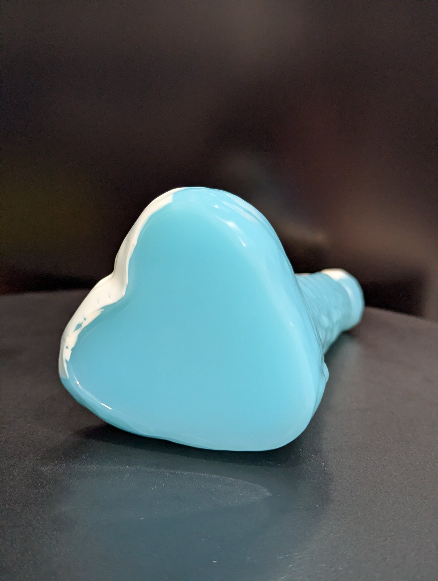 6" Plated Ridgeback - Shark Gummy - Medium (Shore 00-50) Firmness